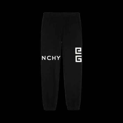 Givenchy Slim Fit Embroidered Trousers 'Black'