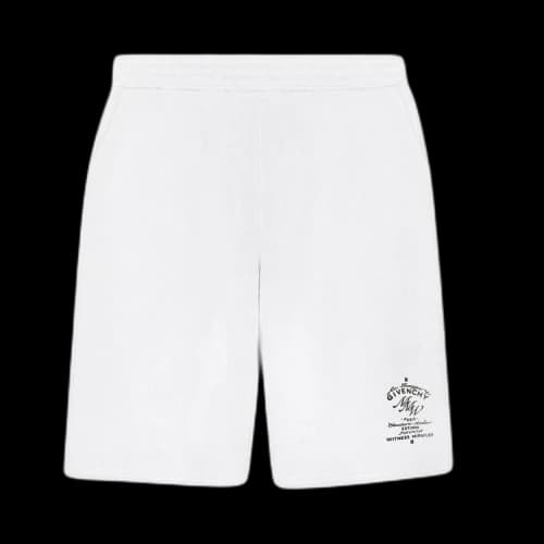 Givenchy MMW Printed Slim Fit Jogger Pants 'White'