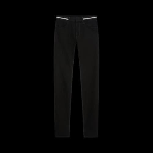 Givenchy Skinny Denim Trousers 4G Zip 'Black'