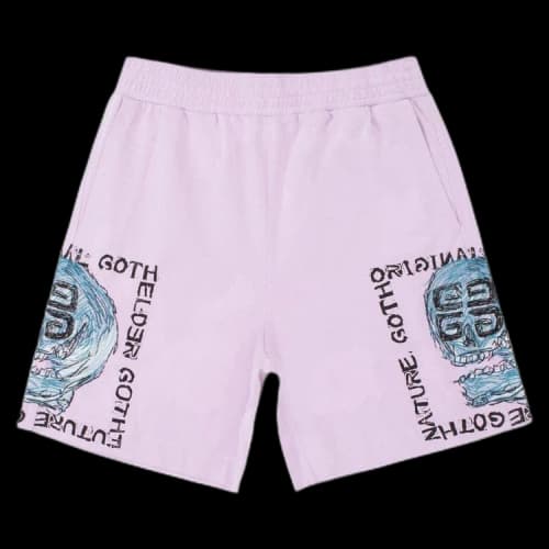 Givenchy Board Fit 4G Embroidery Shorts 'Lilac'