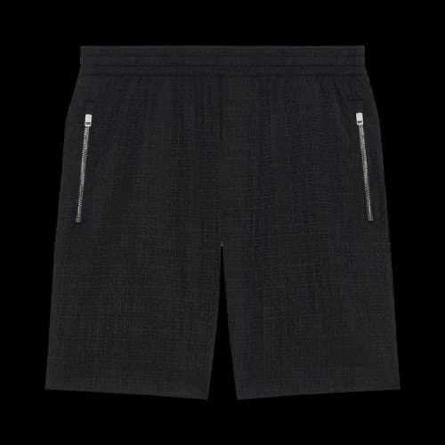 Givenchy Relax Fit Allover 4G Shorts 'Black'