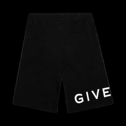 Givenchy Boxy Fit Short With Branding Embroidery 'Black'