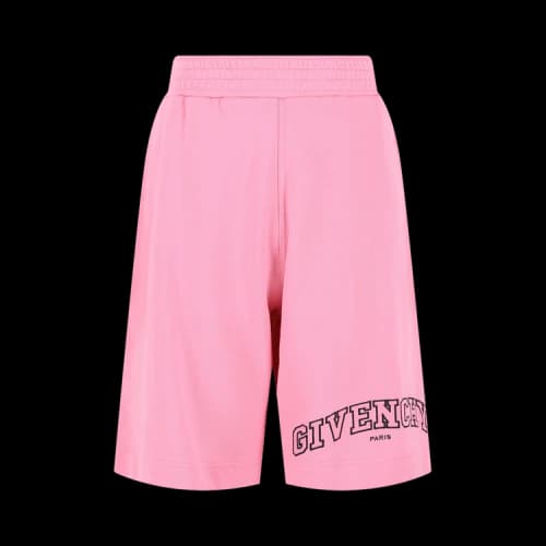 Givenchy Monogram Logo Shorts Pink
