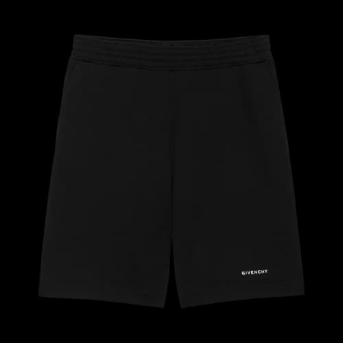 Givenchy Boxy Fit Logo Bermuda 'Black'