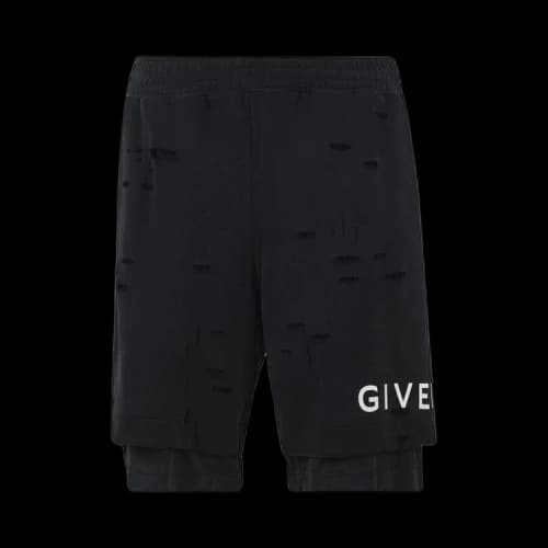Givenchy Board Fit Hole Shorts 'Black'