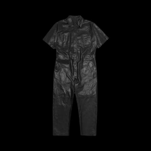 Givenchy Leather Boilersuit 'Black'