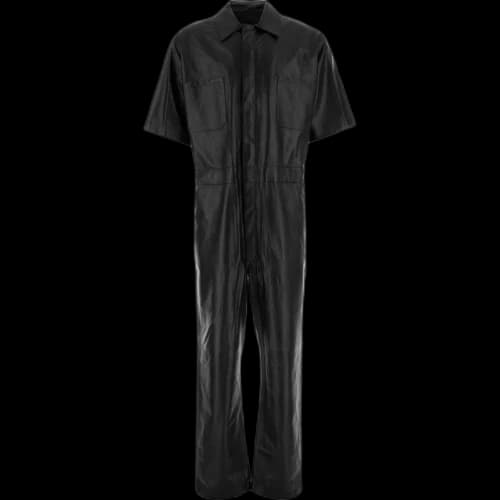 Givenchy Oversize Leather Jumpsuit 'Black'