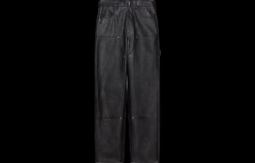 Givenchy Carpenter Leather Pants 'Black'