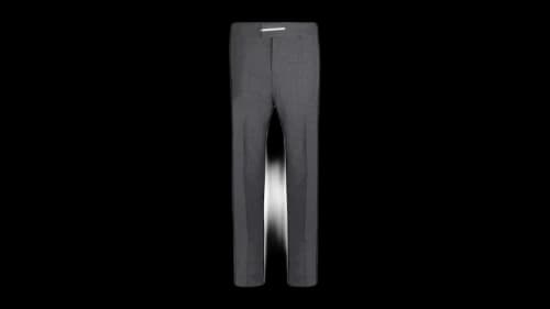 Givenchy Straight-Leg Pants Medium Grey