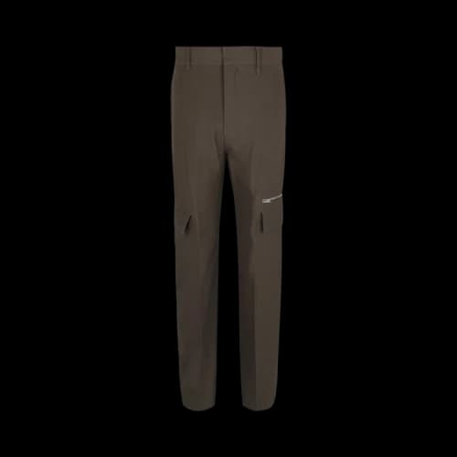 Givenchy Tailored Wool Pants with Pocket Details 'Khaki'