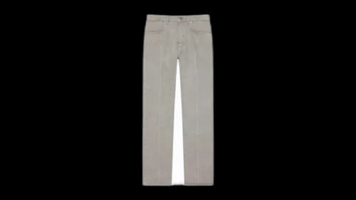 Givenchy Straight Fit Denim Pants Cloud Grey