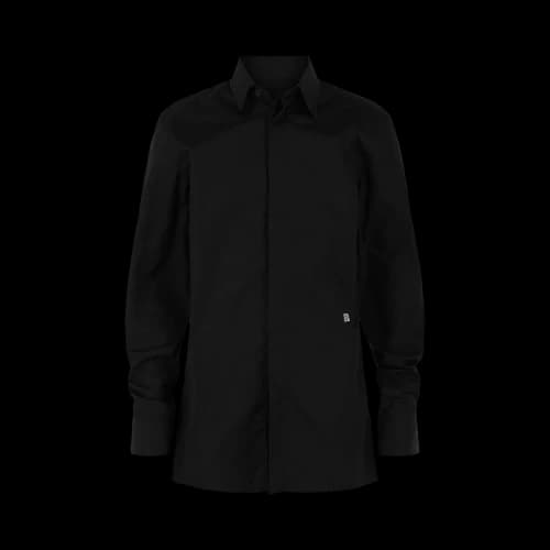 Givenchy 4G Embroidered Long-Sleeve Dress Shirt 'Black/White'