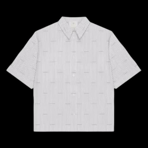 Givenchy Stripe Logo Shirt 'Grey'