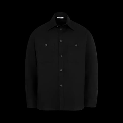 Givenchy Couture Seam Casual Shirt 'Black'