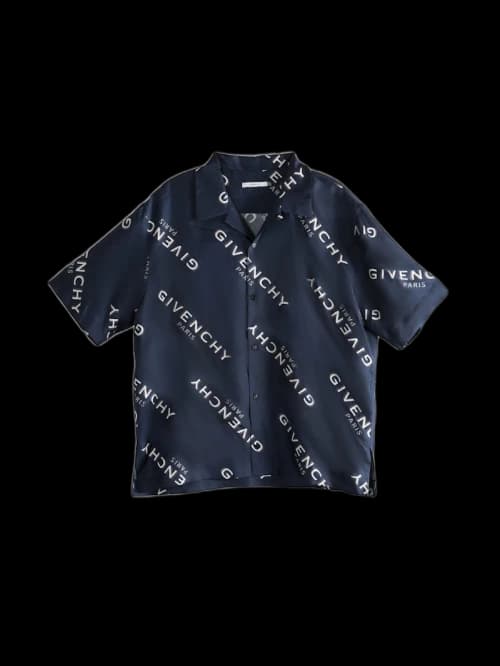 Givenchy Bowling Shirt Navy