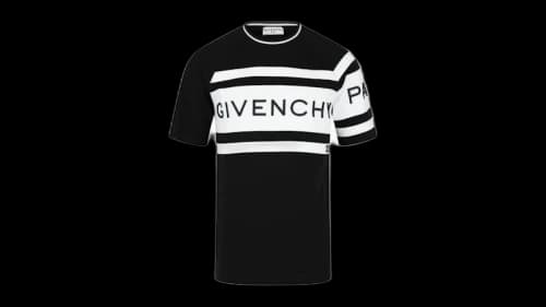Givenchy Slim-Fit Embroidered Logo T-Shirt Black