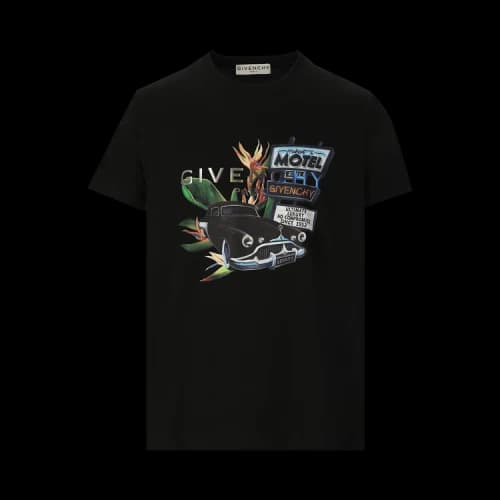 Givenchy Motel T-Shirt 'Black'