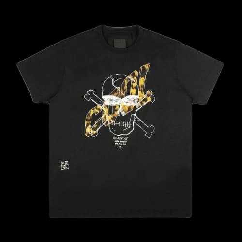 Givenchy Skull Short-Sleeve T-Shirt 'Black/Yellow'