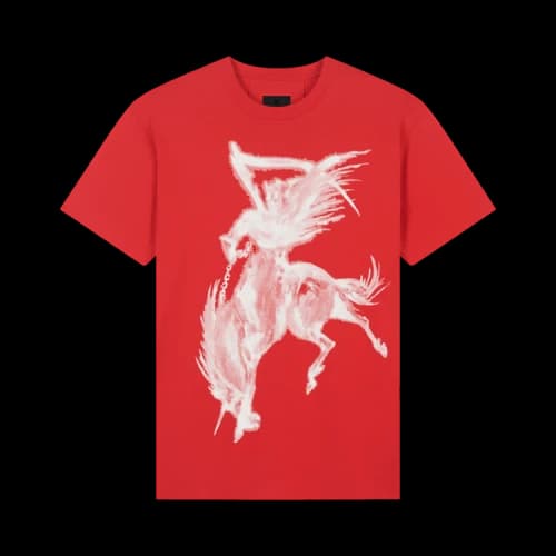 Givenchy Reaper Oversized T-Shirt 'Red'