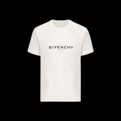 Givenchy Slim Fit Logo T-shirt White