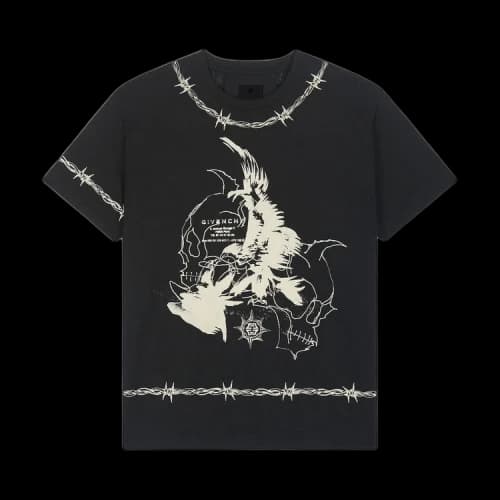 Givenchy Barbed Oversized T-Shirt 'Black'