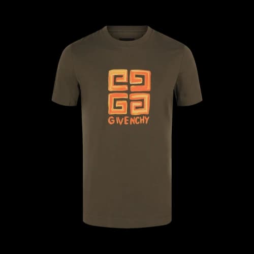 Givenchy 4G Logo Slim Fit T-Shirt 'Khaki'