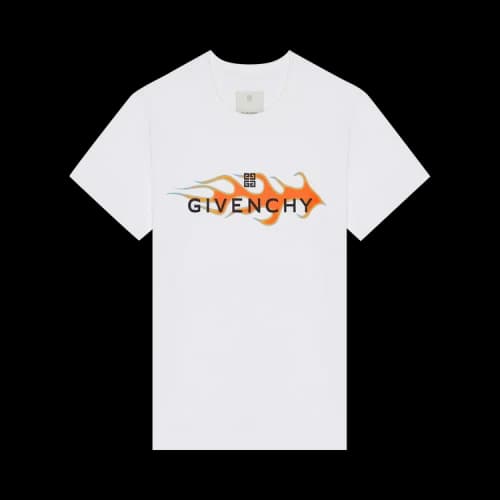 Givenchy Flames T-Shirt 'White'