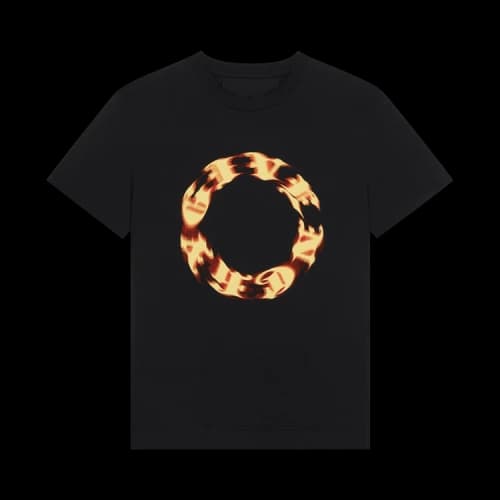 Givenchy Circle Pattern Oversized T-Shirt 'Black'