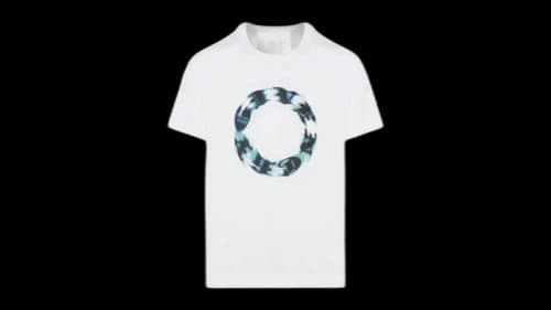 Givenchy Circle Logo Oversized T-Shirt White