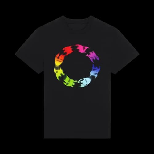 Givenchy Circle Logo T-Shirt Black