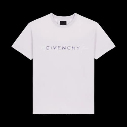 Givenchy Basic Jersey Oversized C&S Short-Sleeve T-Shirt 'Lilac'