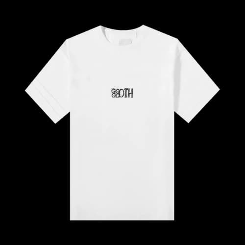Givenchy Classic Fit Print T-Shirt With Cut 'White'