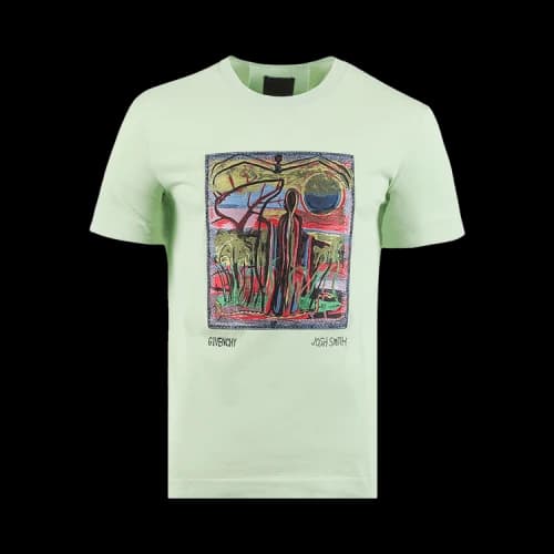 Givenchy Slim Fit T-Shirt With Patch 'Pistachio'