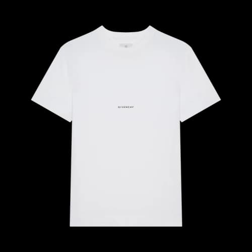 Givenchy Classic Fit Logo T-Shirt 'White'