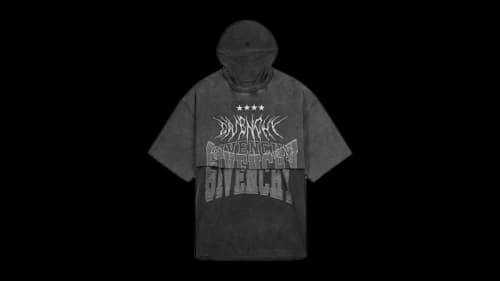 Givenchy Overlapped Design T-Shirt Grey