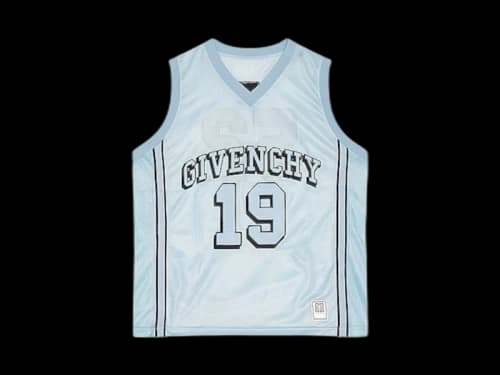 Givenchy Mesh Basketball Jersey Light Blue