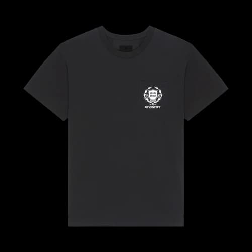 Givenchy Crest Logo T-Shirt 'Black'