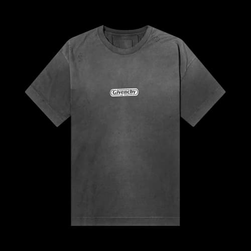 Givenchy Flames Logo T-Shirt 'Black'