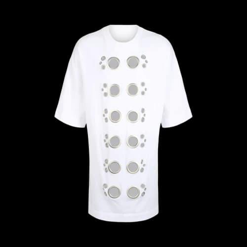 Givenchy Eyelet Oversized T-Shirt 'White'