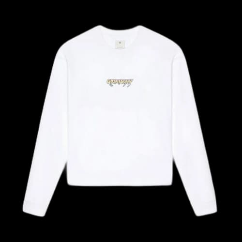 Givenchy Boxy Fit Long-Sleeve T-Shirt 'White'