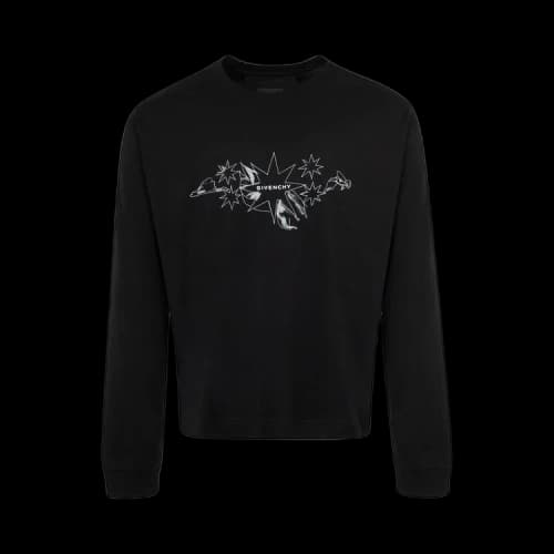 Givenchy Boxy Fit Long-Sleeve T-Shirt 'Black'