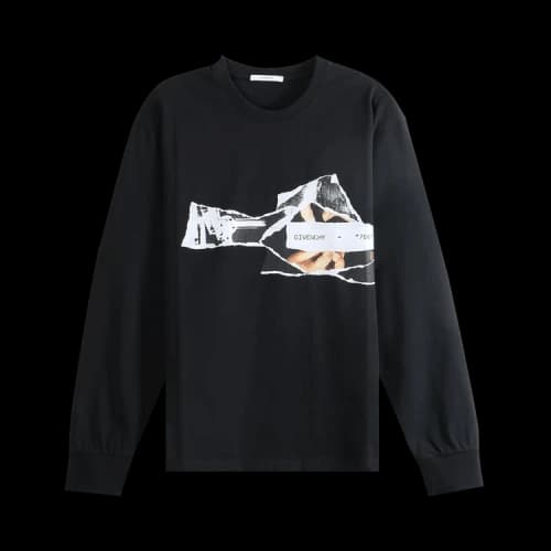 Givenchy Regular Long-Sleeve T-Shirt 'Black'