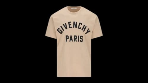 Givenchy Regular Fit T-shirt Beige/Black