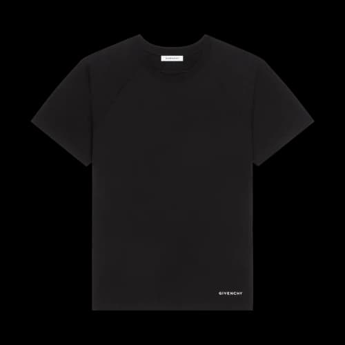 Givenchy Couture Seam Contrasted Stitch T-Shirt 'Black'