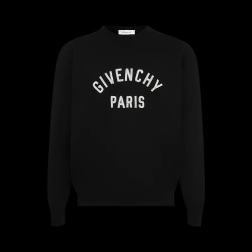 Givenchy Embellished Crewneck Sweater 'Black'