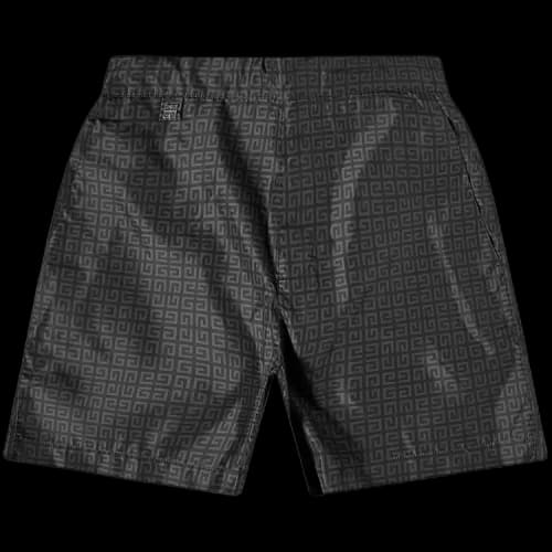 Givenchy Short Swimwear With Back Zip Pockets 'Black'