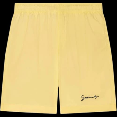Givenchy Logo Embroidery Swimshorts 'Banana'