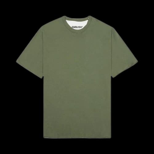 Ambush Reversible T-Shirt 'Olive Green'