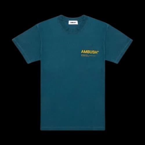 Ambush Jersey Workshop T-Shirt 'Atlantic'