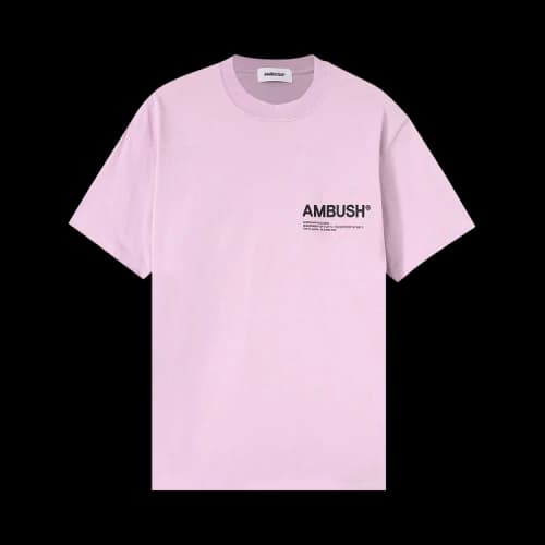 Ambush Jersey Workshop T-Shirt 'Lavendula/Black'